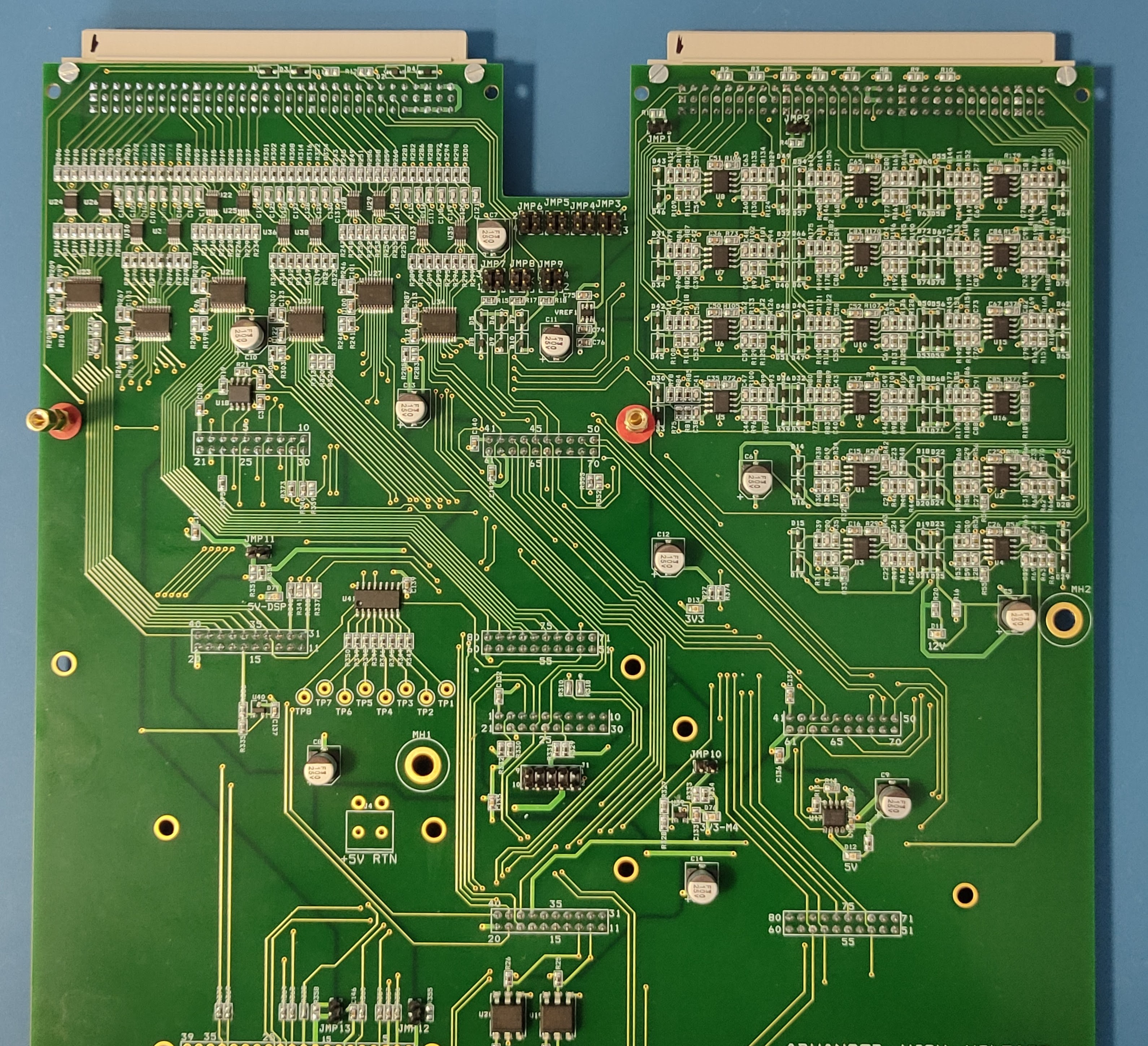Mixed signal processing board