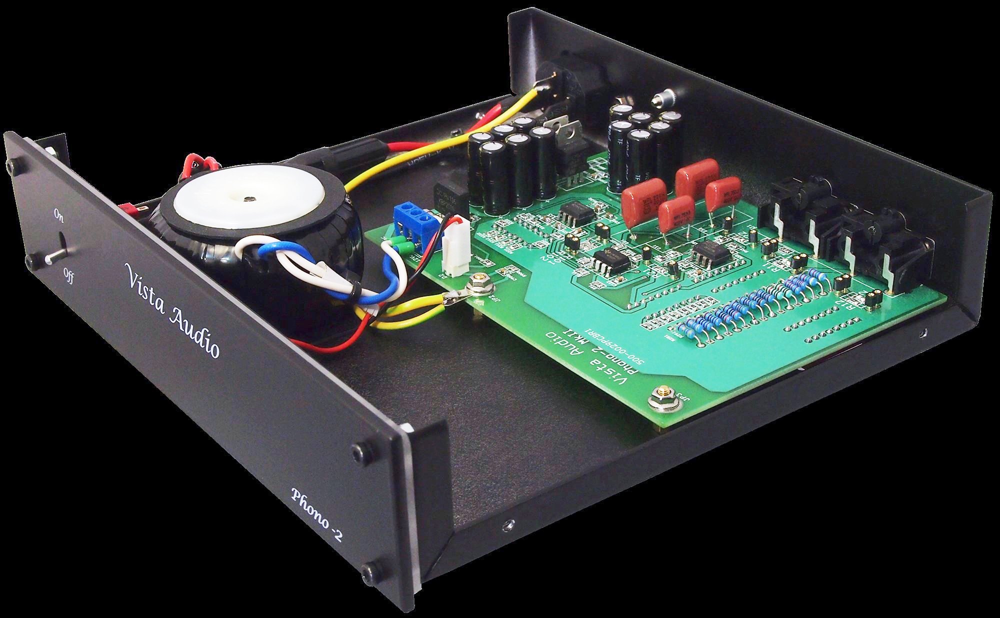 Phono‑2 MkII inside view